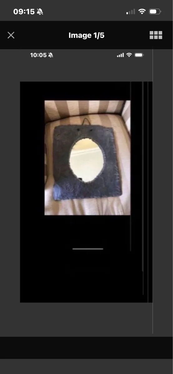 Rare Kerry Slate Mirror - Image 1
