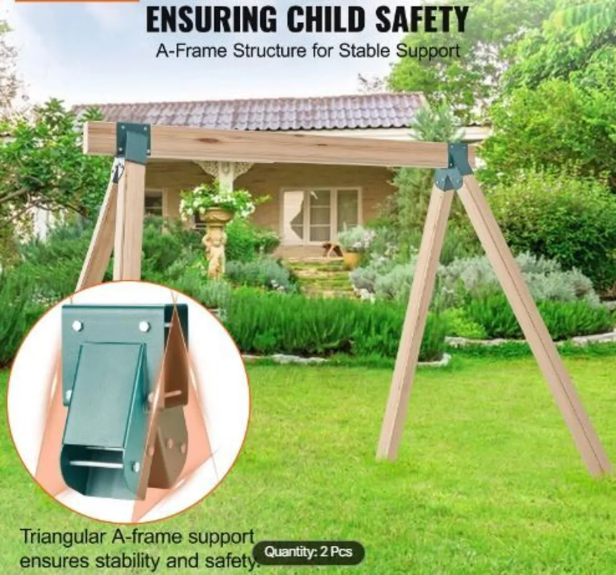 A-Frame Middle Swing Set Brackets - Image 4