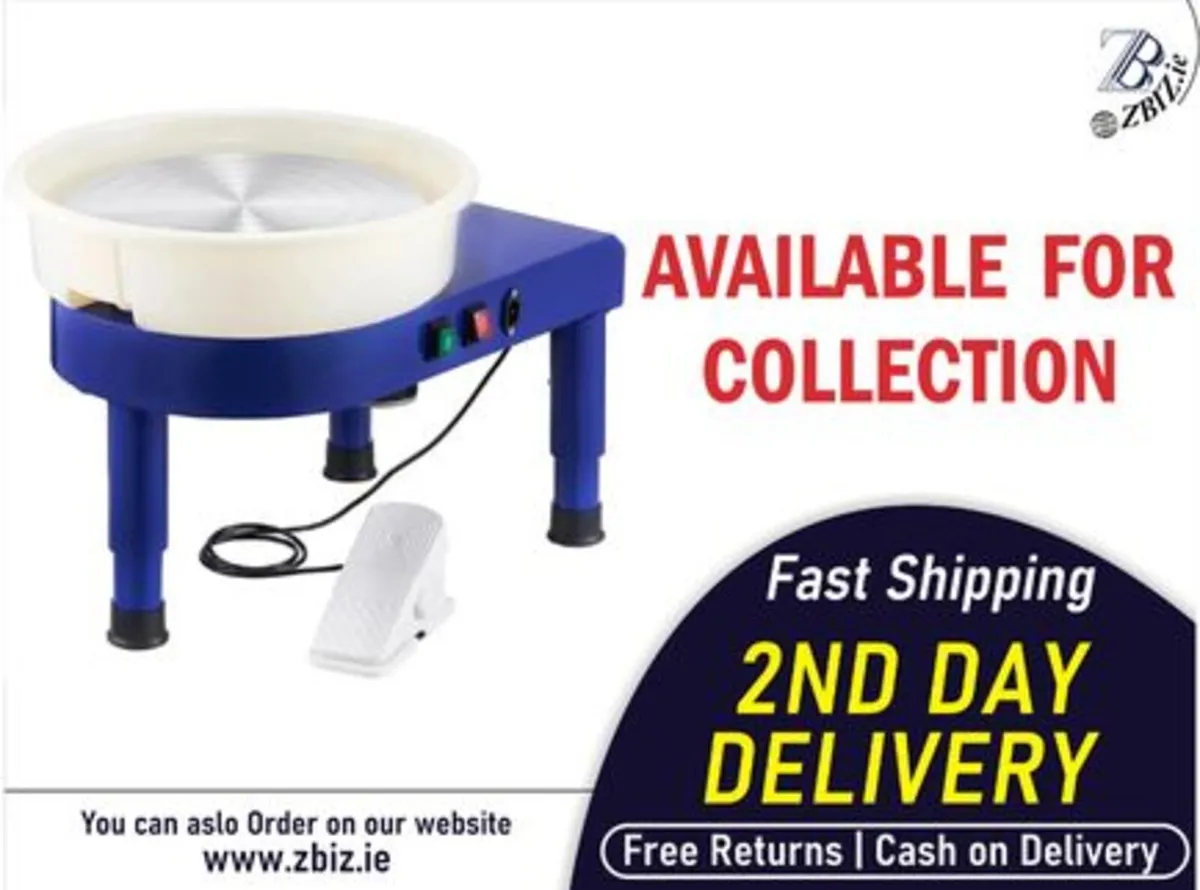 Electric Pottery Wheel 450w 35cm Ceramic - Image 1