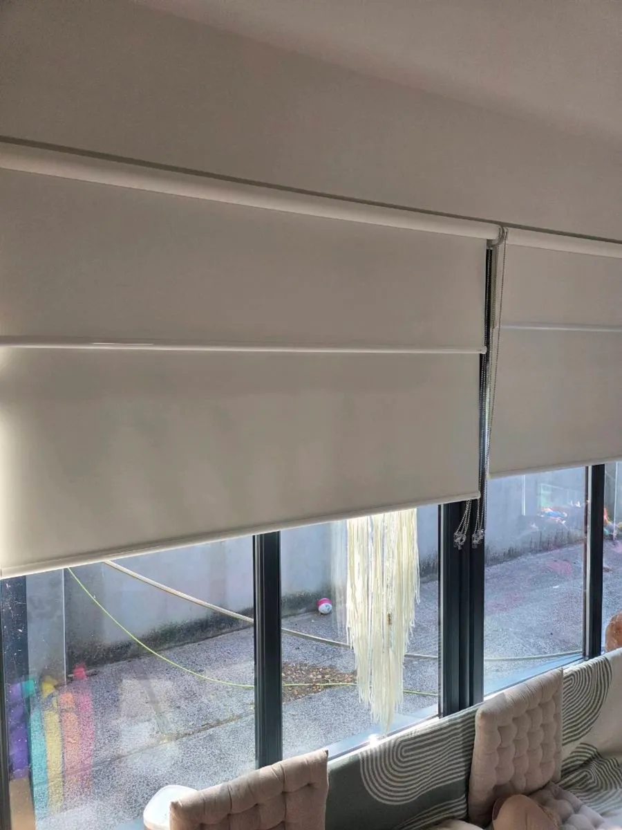 Custom Conservatory / Sunroom Roller Blinds - Dual - Image 1