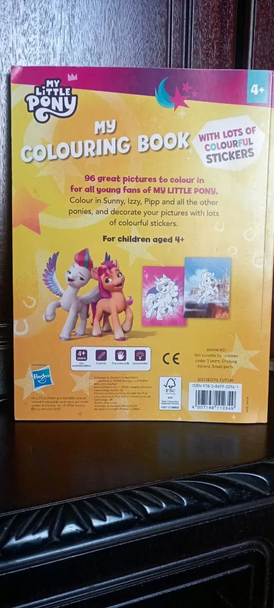 {MY LITTY PONEY } MY COLOURING BOOK - Image 3