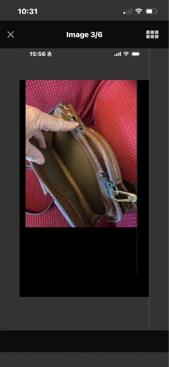 Leather Shoulder Bag - Image 3