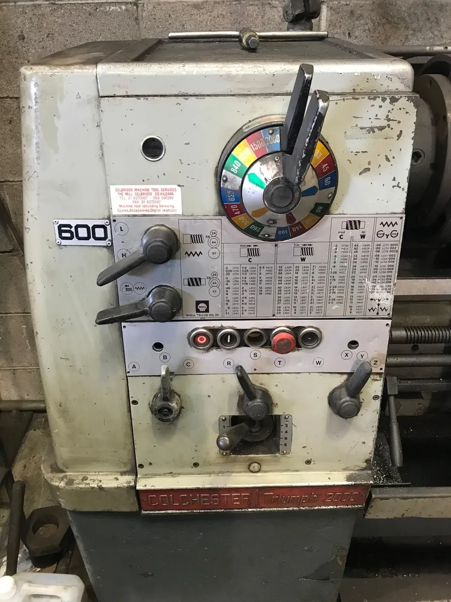 Colchester Triumph 2000 Lathe - Image 3