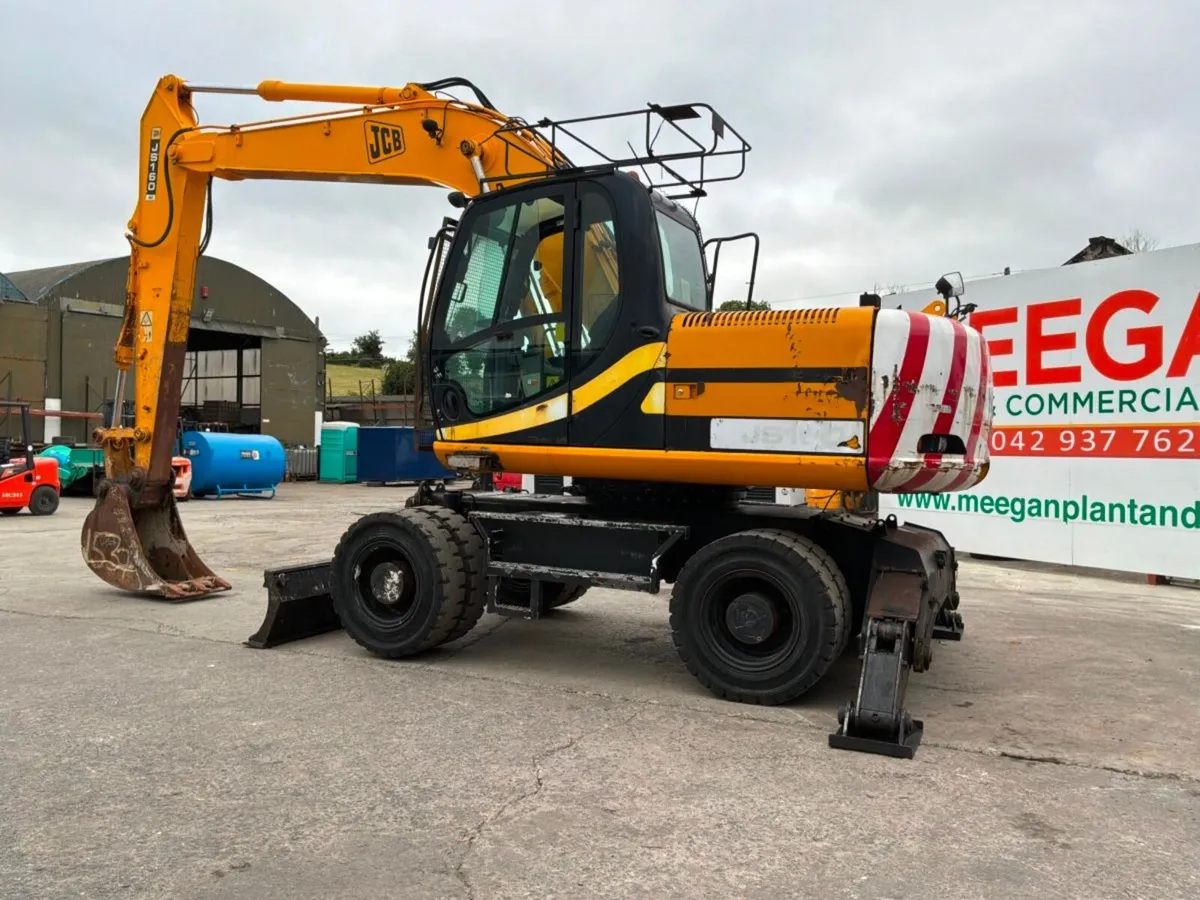 2007 JCB JS 160 rubber duck / wheeled excavator..1 - Image 4