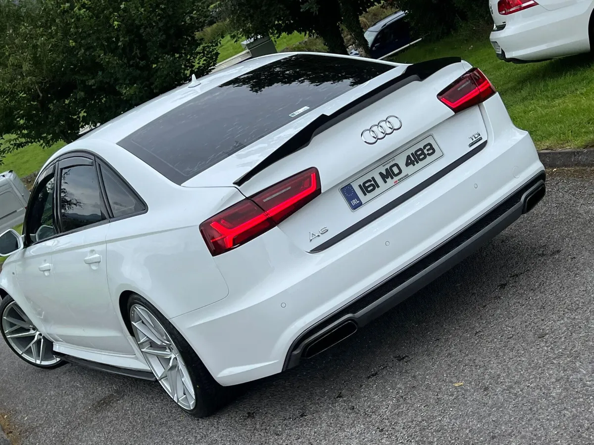 Audi a6 boot lip spoiler 11-18 model