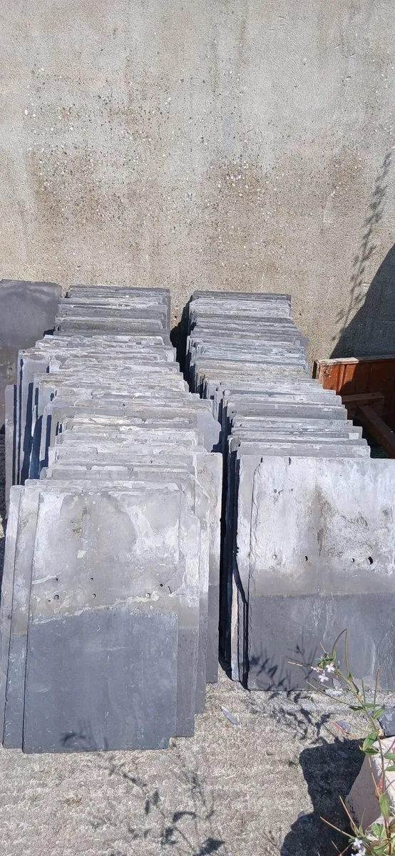 Bangor slates chimney pots floor ridge roof tiles - Image 3