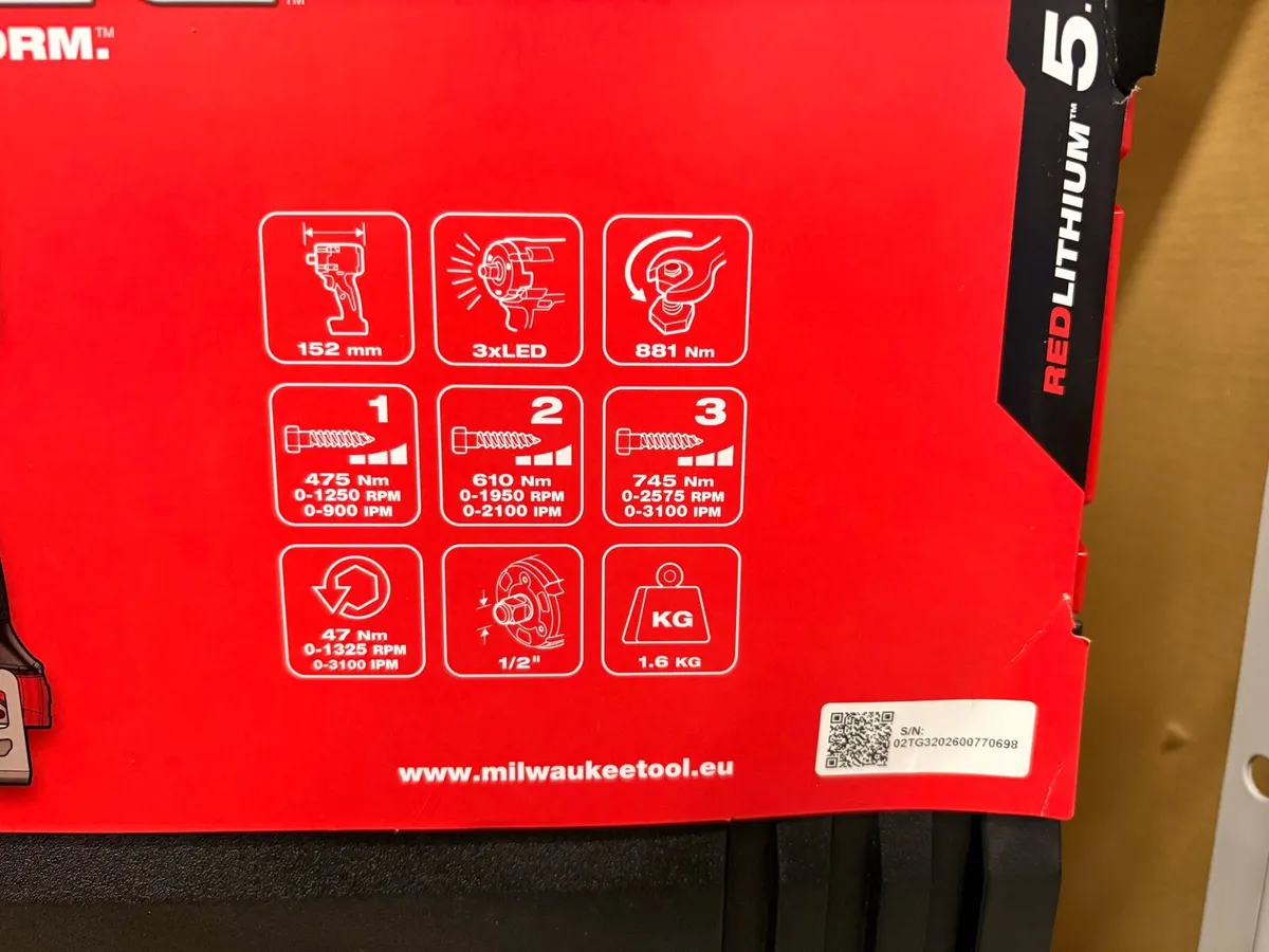 Milwaukee fuel impact drill - Image 4