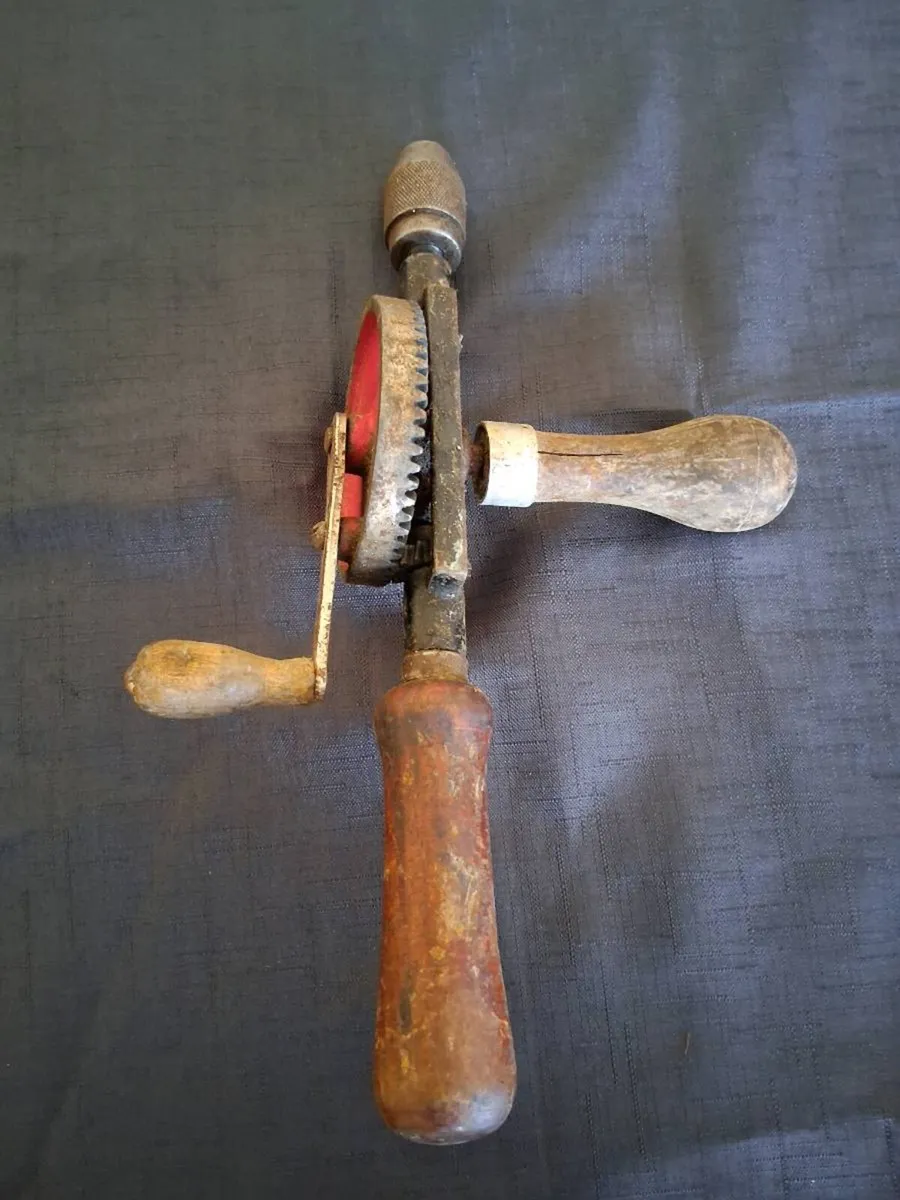 Vintage Hand Drill - Image 1