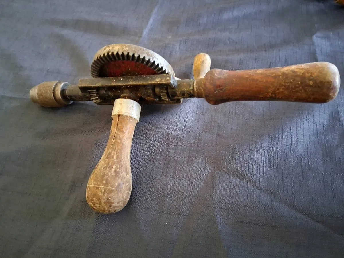 Vintage Hand Drill - Image 3