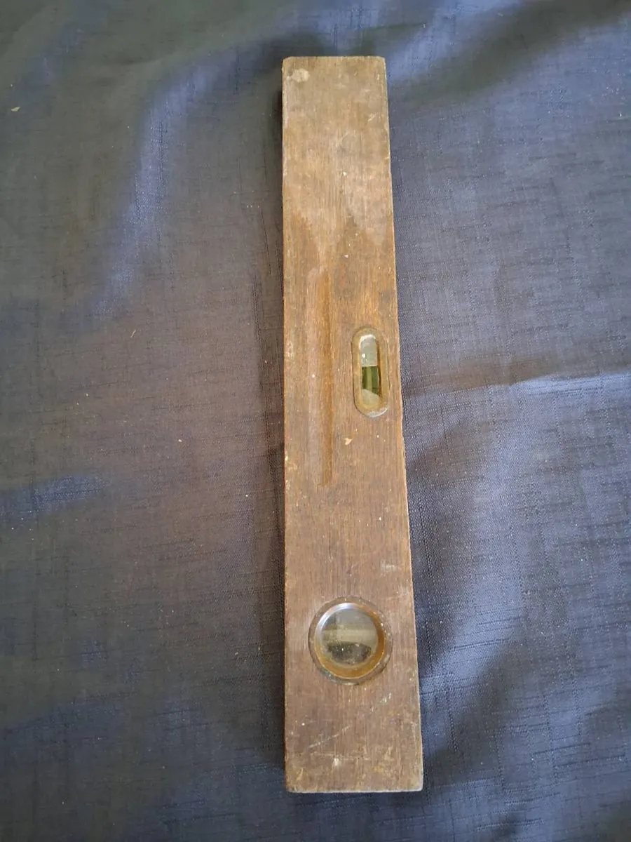 Vintage Wooden Spirit Level - Image 2