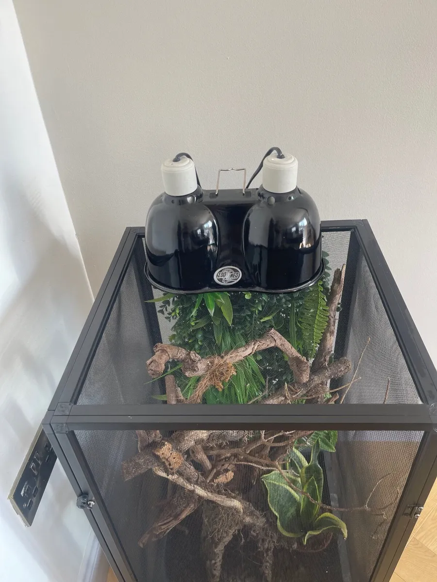 Large Zoo Med Reptile / Chameleon Cage with Access - Image 2