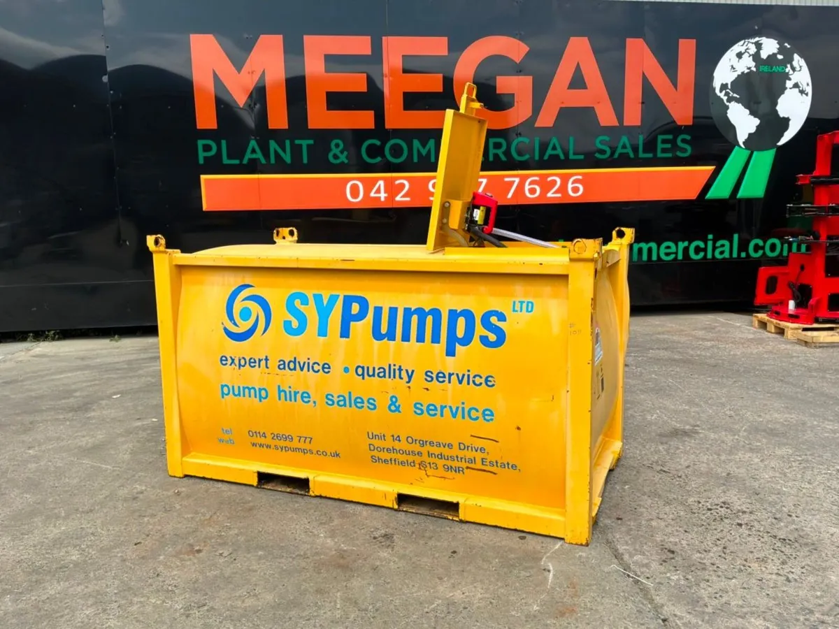 2000 litres 'Fuel Proof' bunded diesel delivery bo - Image 1