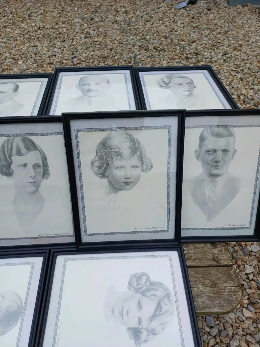 Vintage House of Windsor Portraits - Image 4