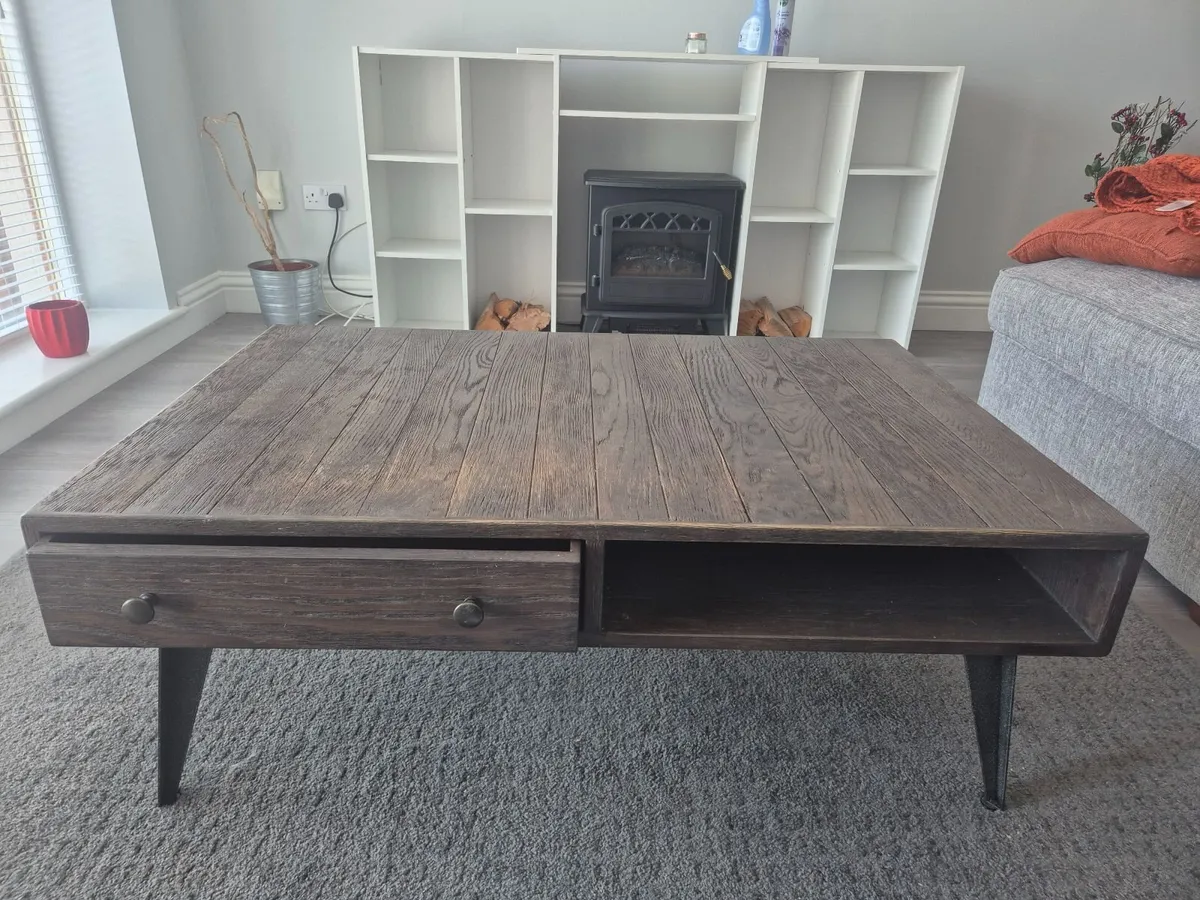 Solid Wood Coffee Table - Image 1