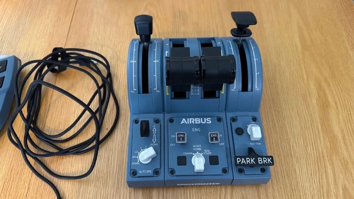 THRUSTMASTER TCA Captain Pack X Airbus Edition Joystick & Throttle - Image 4