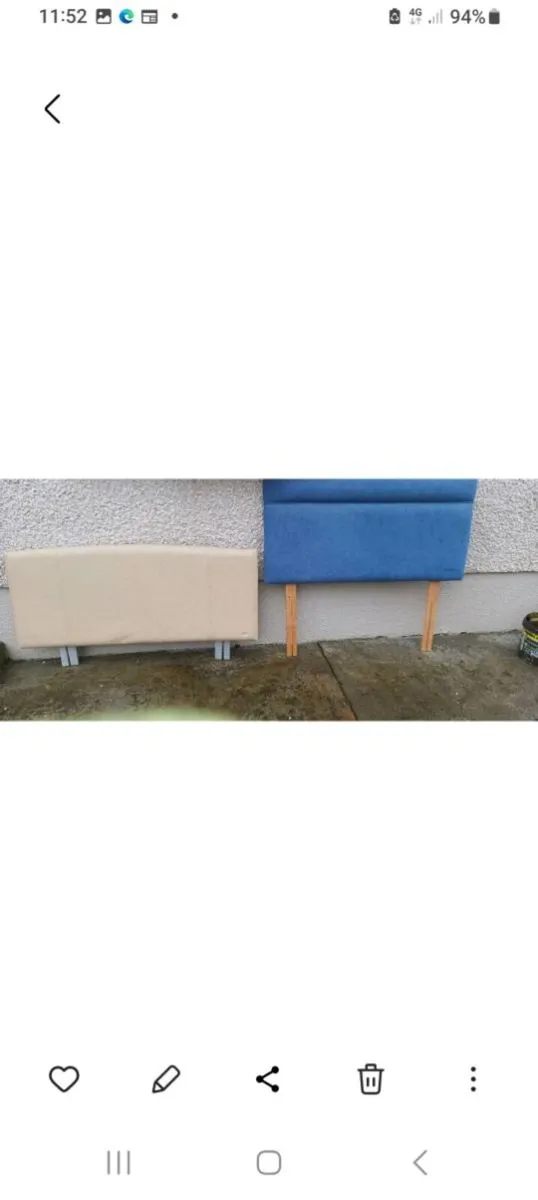 2 x Headboards for 4ft Beds - Image 1