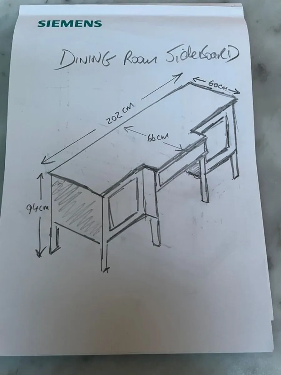 Antique Sideboard - Image 2