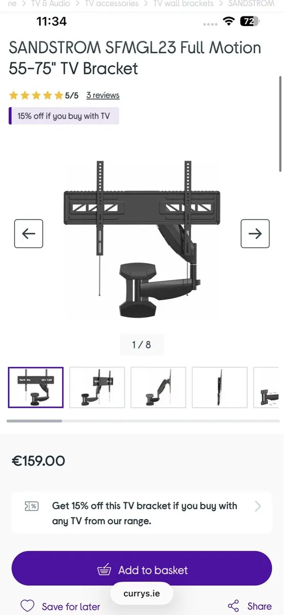 TV Bracket - Image 1