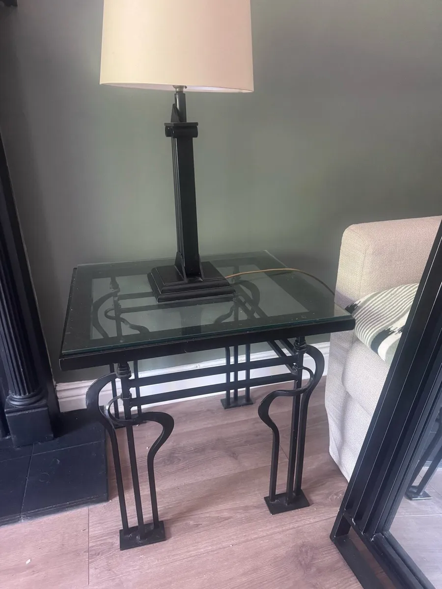 Matching Table , Lamp, Mirror - Image 2