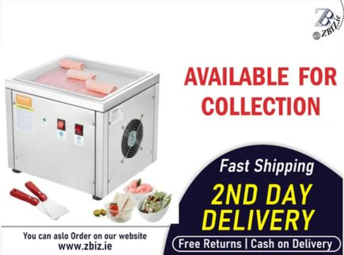 Fried Ice Cream Machine for Ice Cream & Yogurt - Image 1