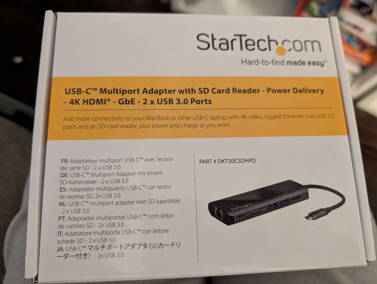 USB-C Multiport Adapter StarTech Brand New Sealed