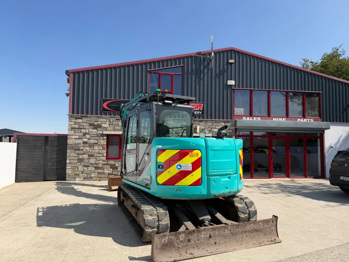 Kobelco sk85 year 2017 - Image 3