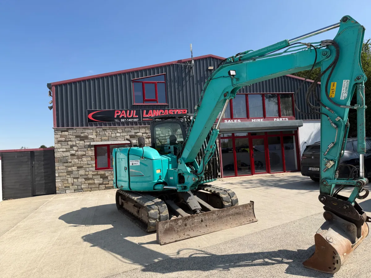 Kobelco sk85 year 2017 - Image 2