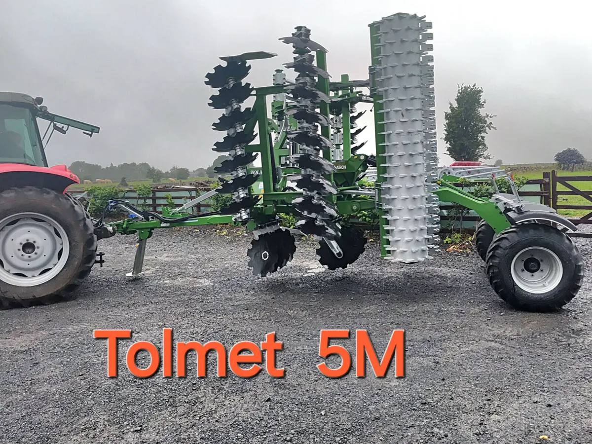 Tolmet disc harrows TAMS APPROVED - Image 1