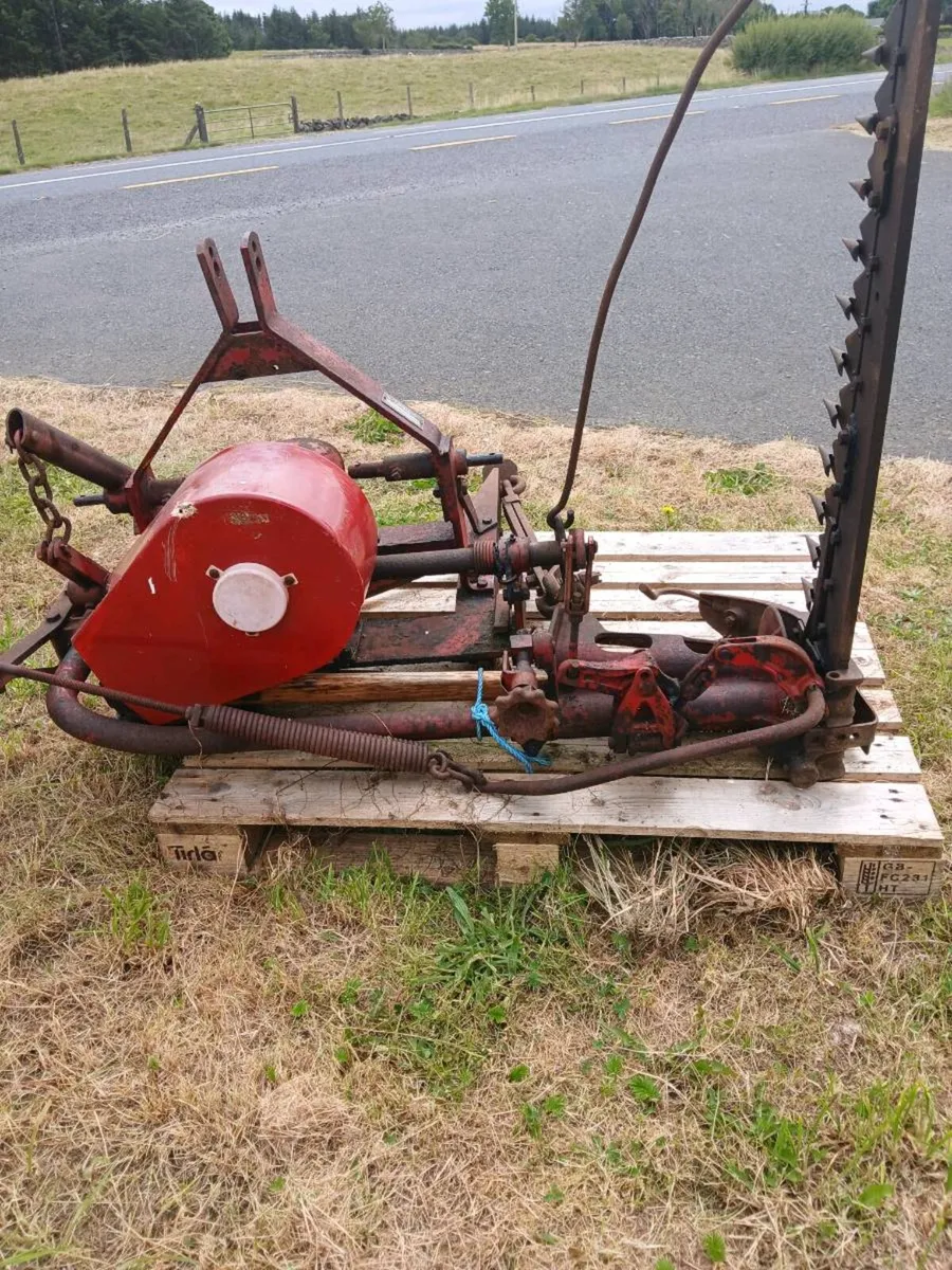 Interational finger bar mower hay flash - Image 4