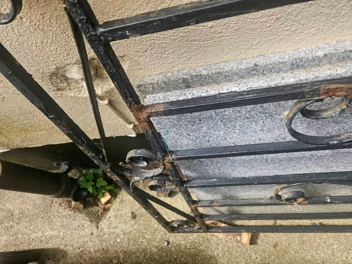 Cast iron vintage side gate - Image 2