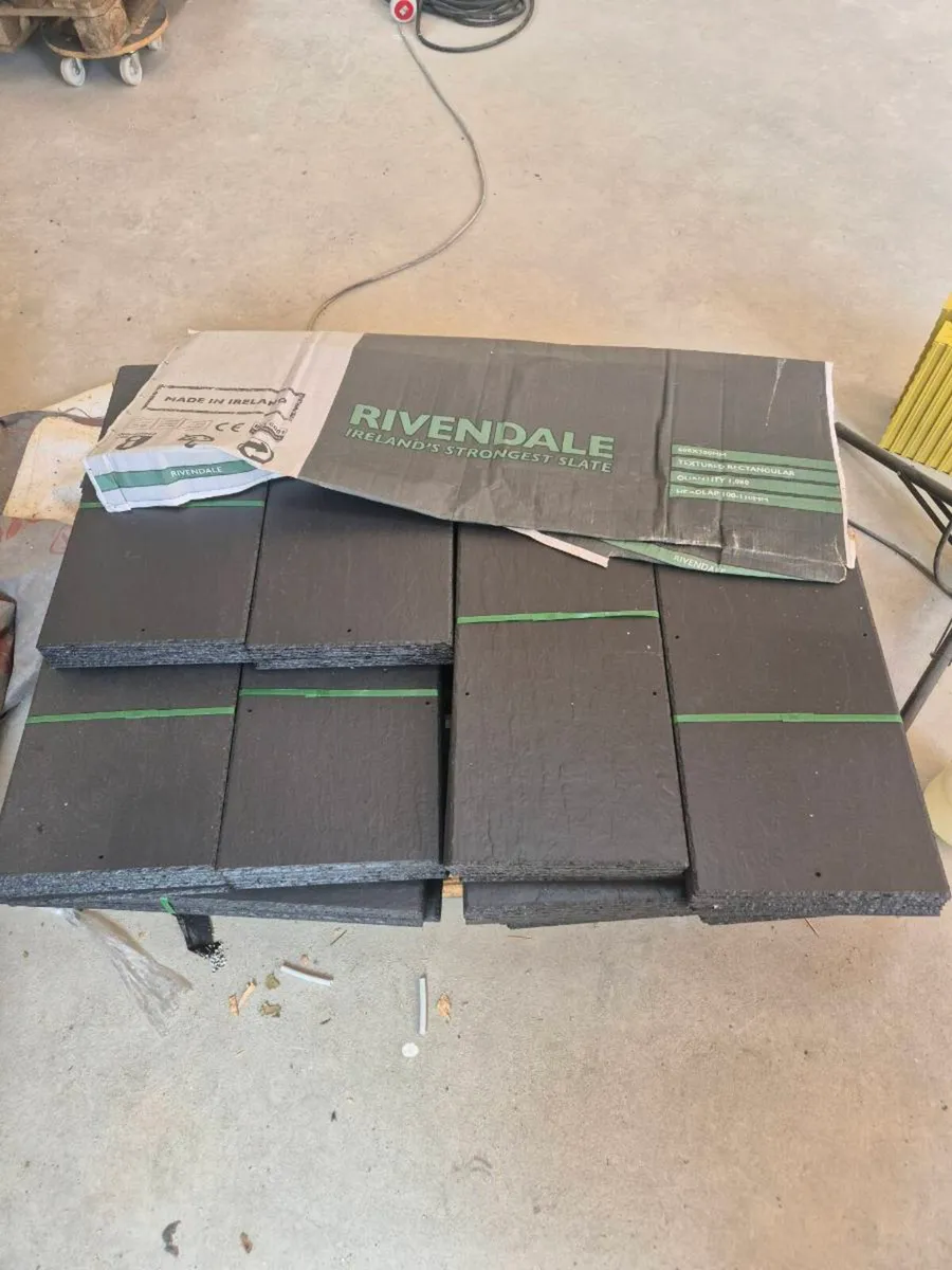 NEW 180x Rivendale slate and Clay 105° ridge tiles - Image 1