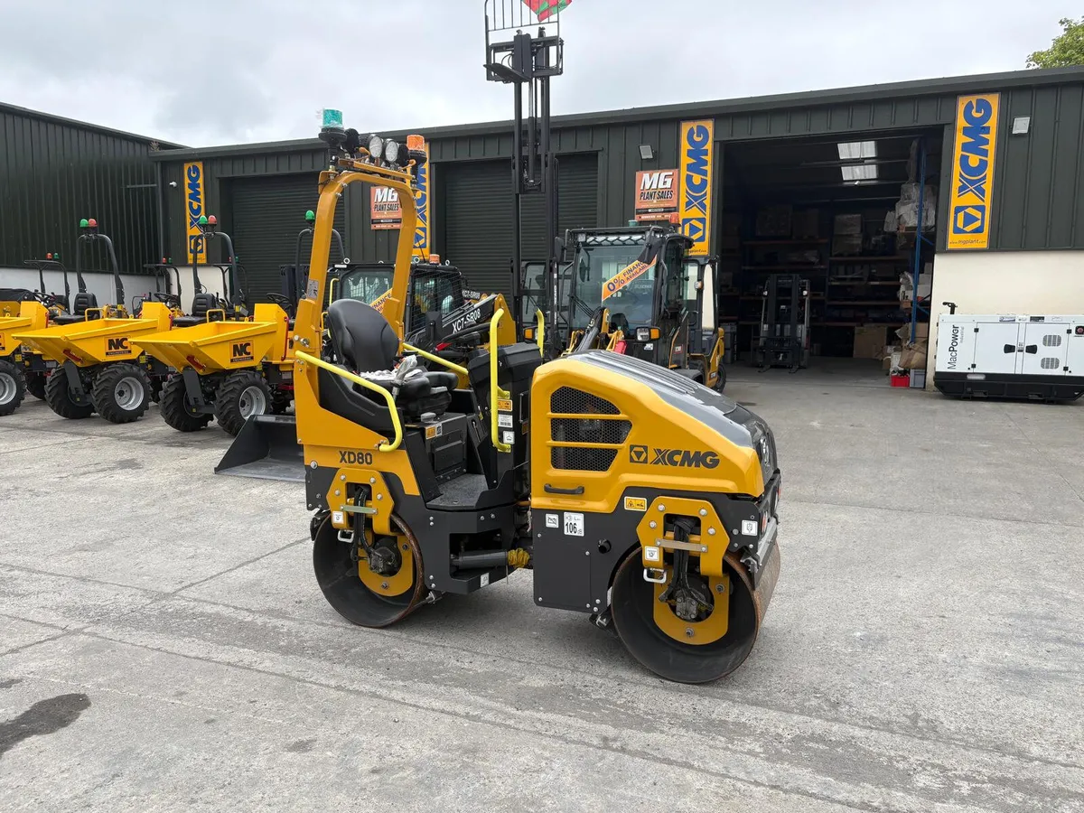 Brand New XCMG XD80 Dual Drum Roller - Image 3