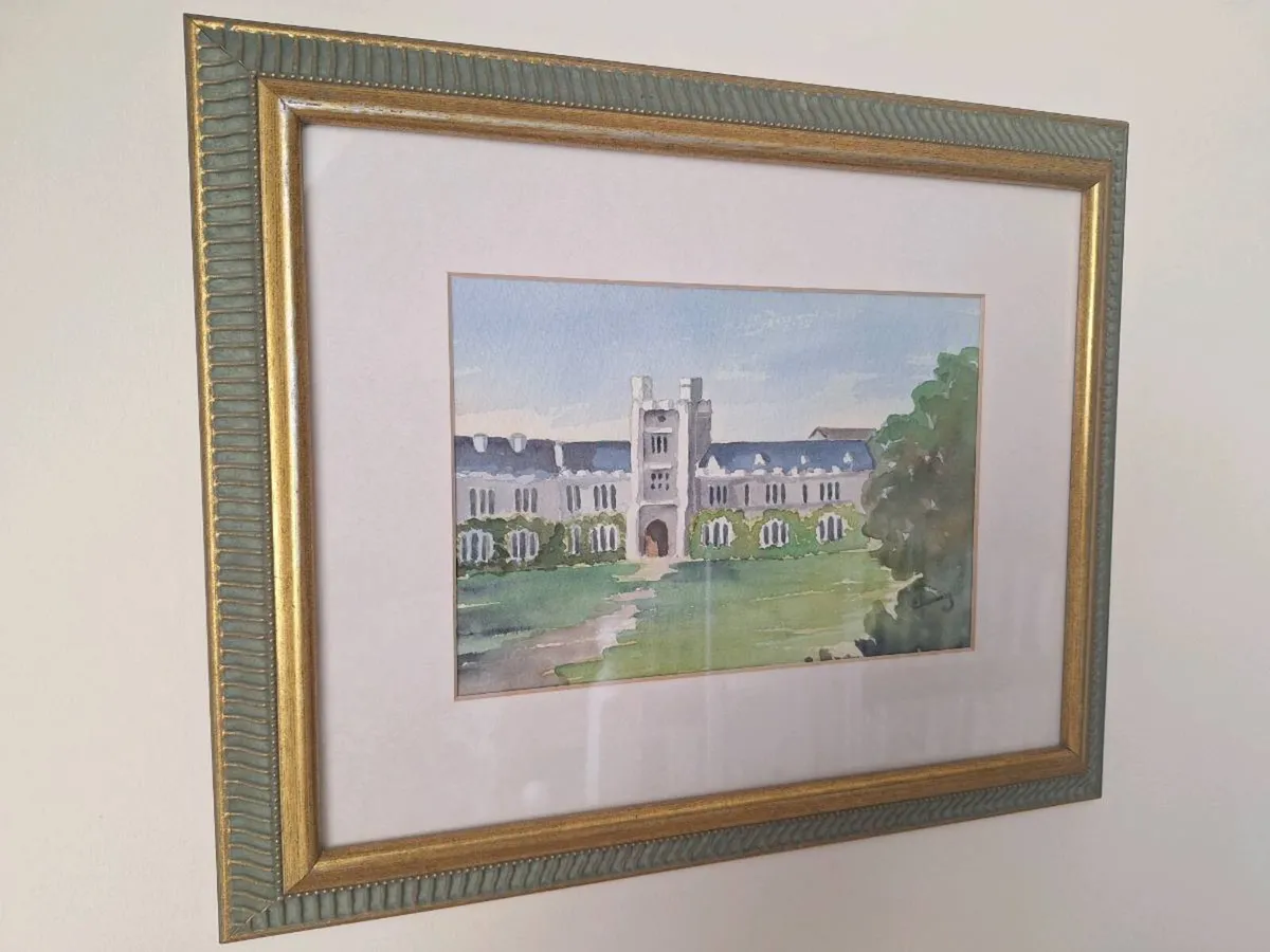 Watercolour of University College Cork - Image 1