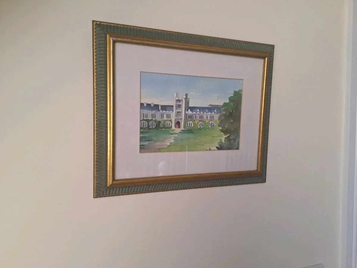 Watercolour of University College Cork - Image 2