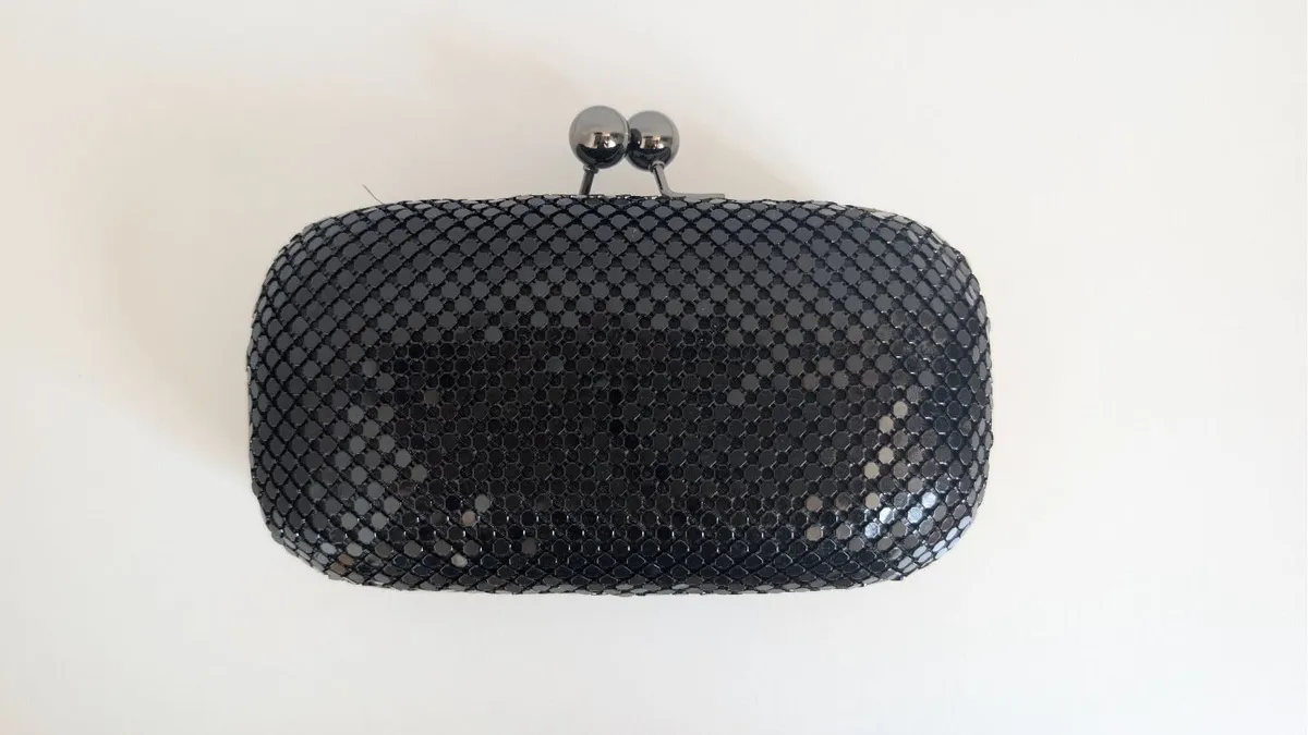 Black clutch bag - Image 4