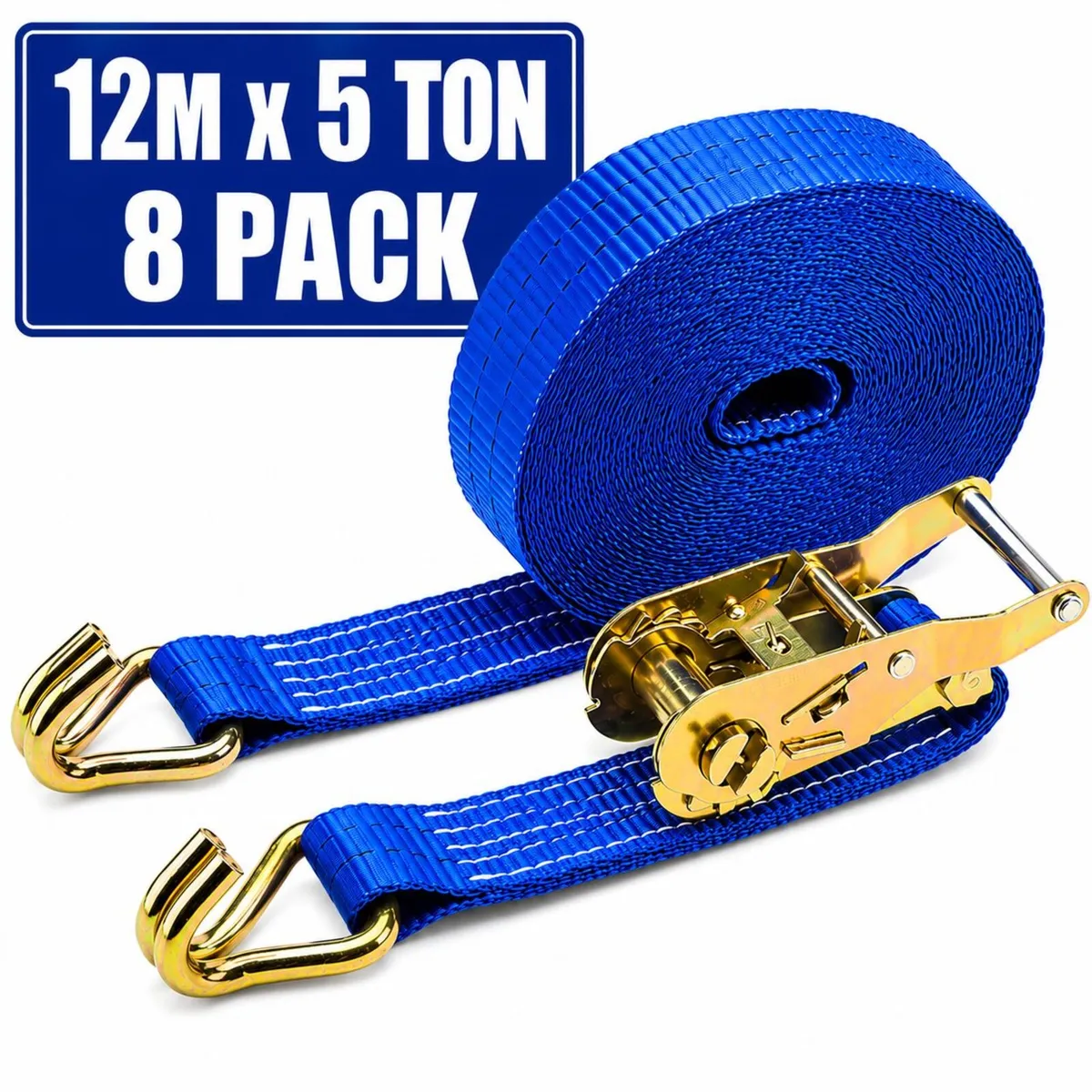 Heavy Duty Ratchet Straps - Multiple Sizes - Image 4