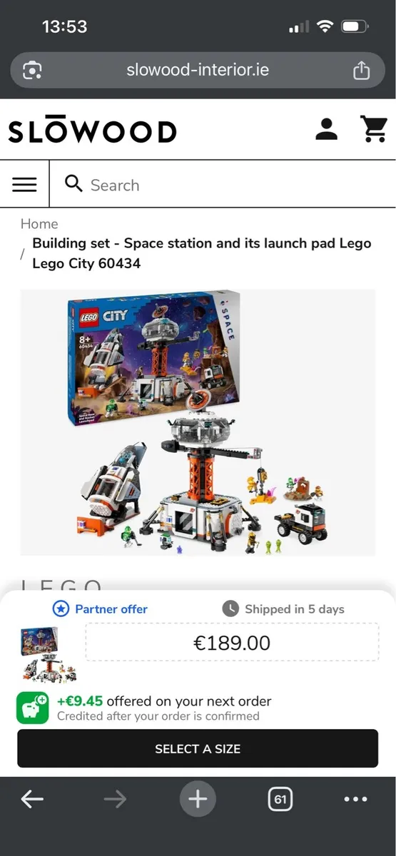 Brand new unopened LEGO City Space base&launch pad - Image 3
