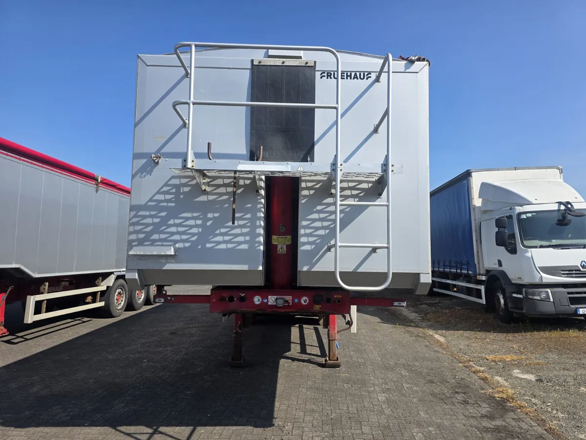 2012 FRUEHAUF 70 cu yd step frame bulk tipping tra - Image 2