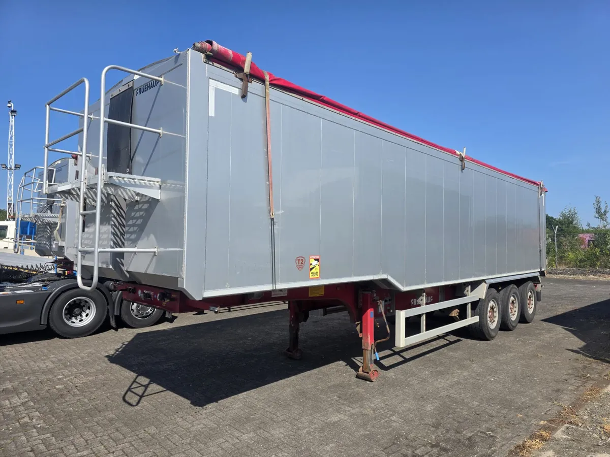 2012 FRUEHAUF 70 cu yd step frame bulk tipping tra - Image 3