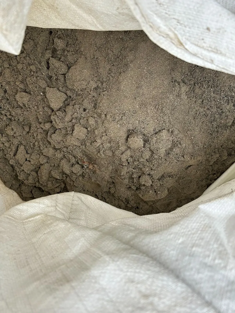 2 x 1/4 Bags of Construction Sand – Left Over from - Image 1