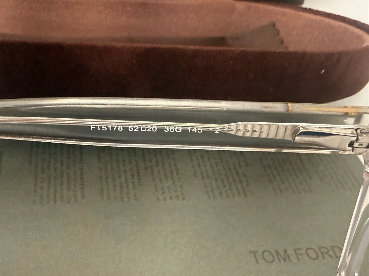 Authentic Tom Ford Glasses(plain lens) - Image 3