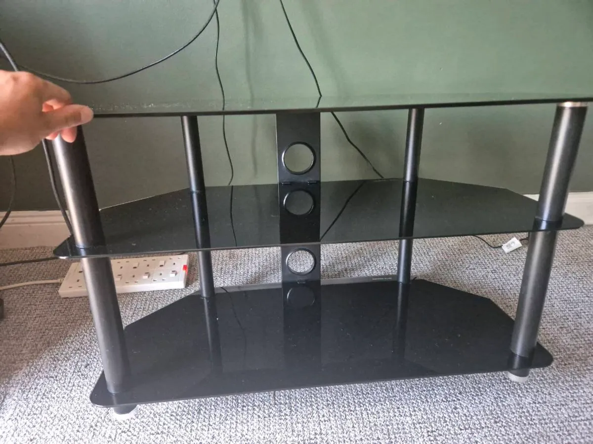 Glass TV Stand - Image 4