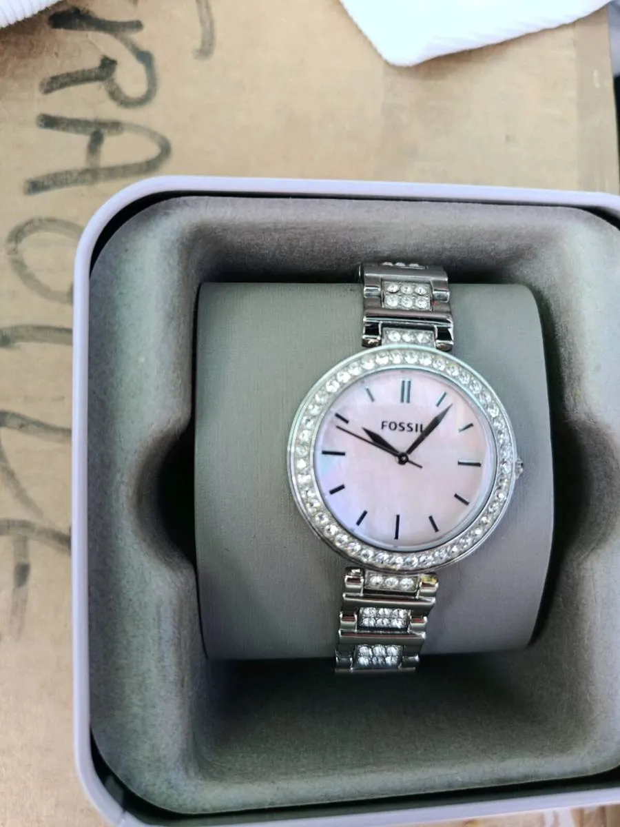 Fossil Karli BQ3182 Women's Silver Stainless Steel - Image 2