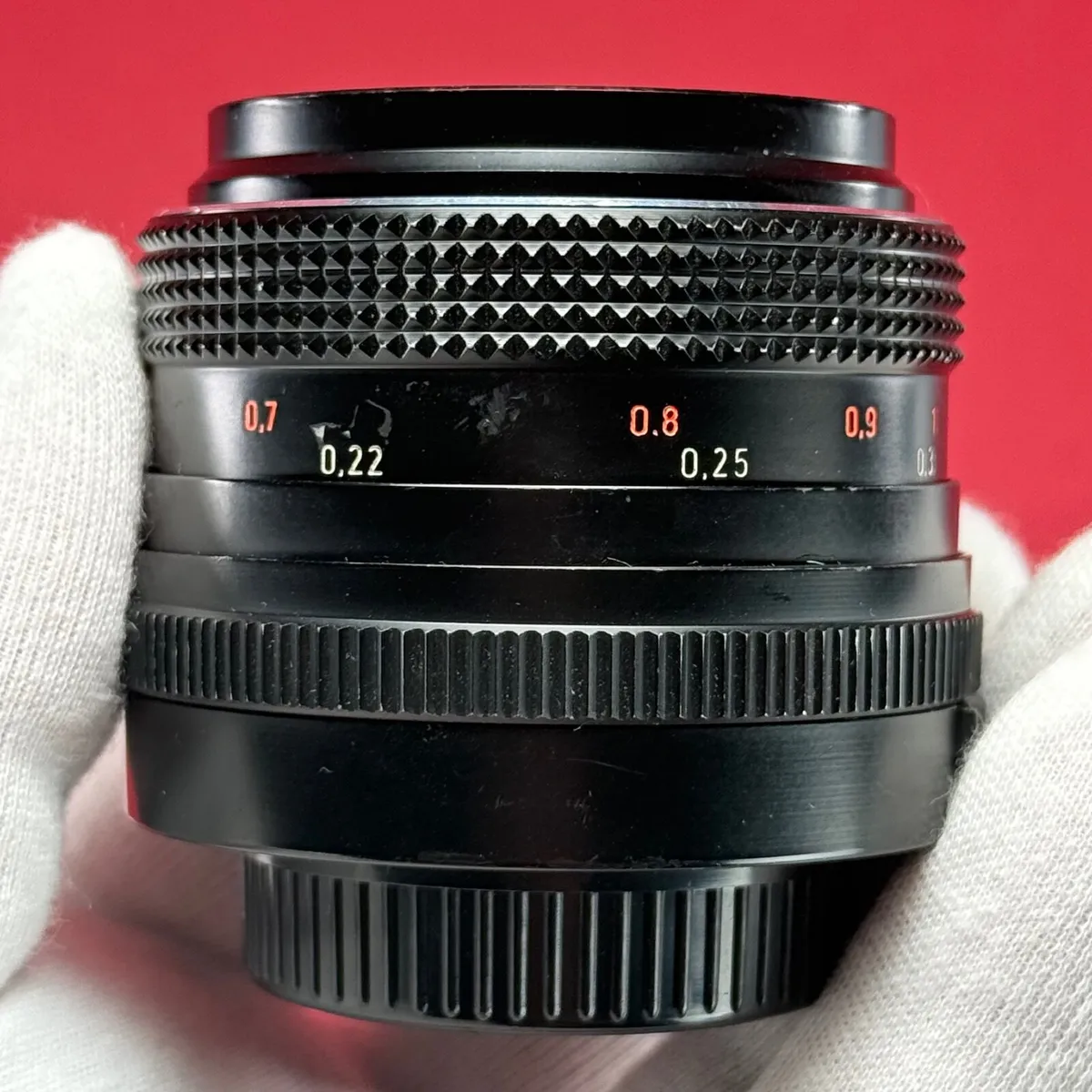 Carl Zeiss Jena Flektogon 35mm f/2.4  red MC M42 - Image 3