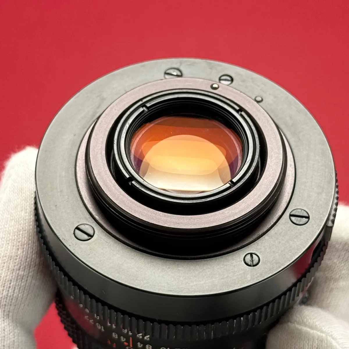 Carl Zeiss Jena Flektogon 35mm f/2.4  red MC M42 - Image 4