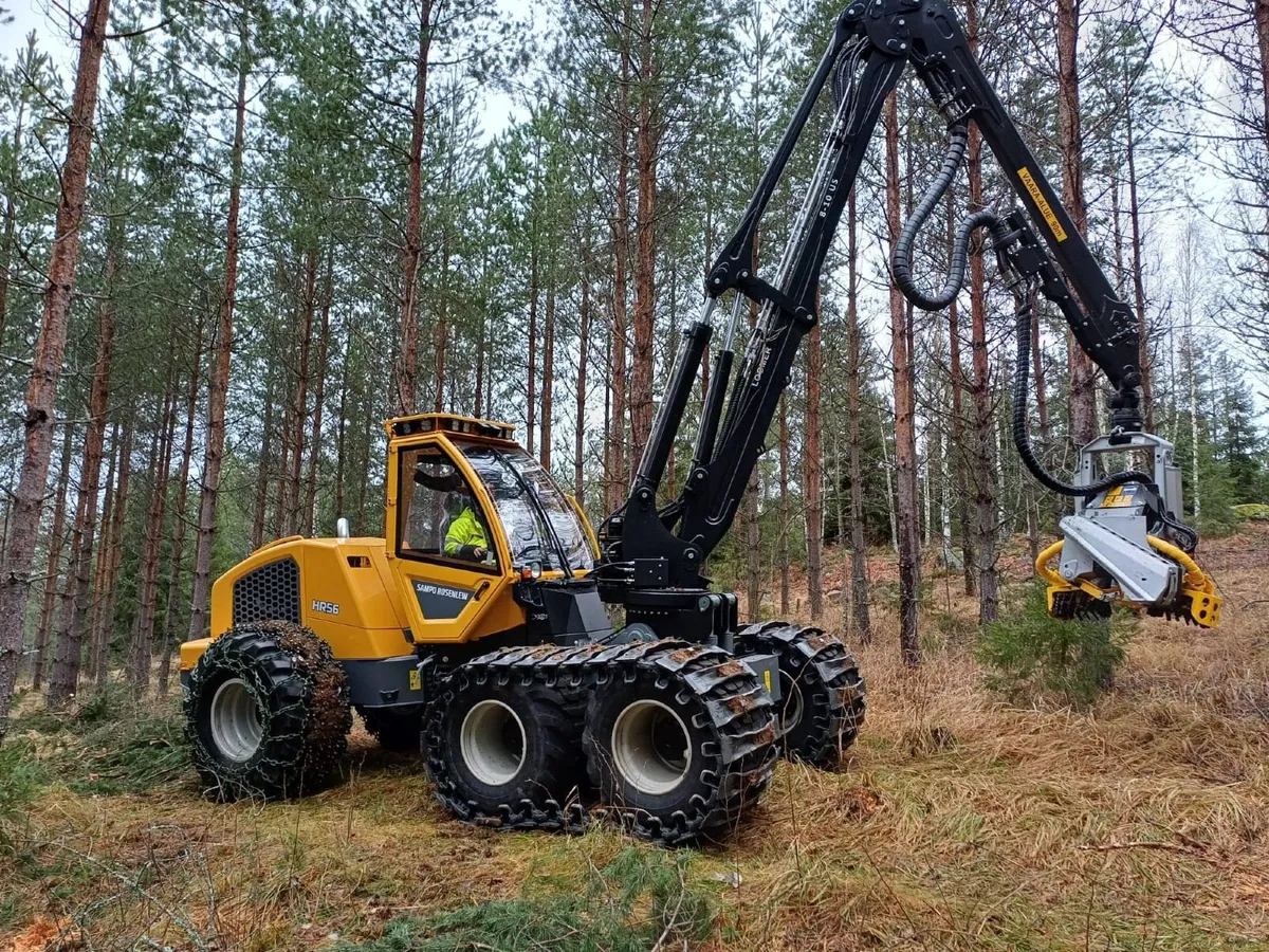 Sampo Rosenlew HR56 Compact Forestry Harvester - Image 1