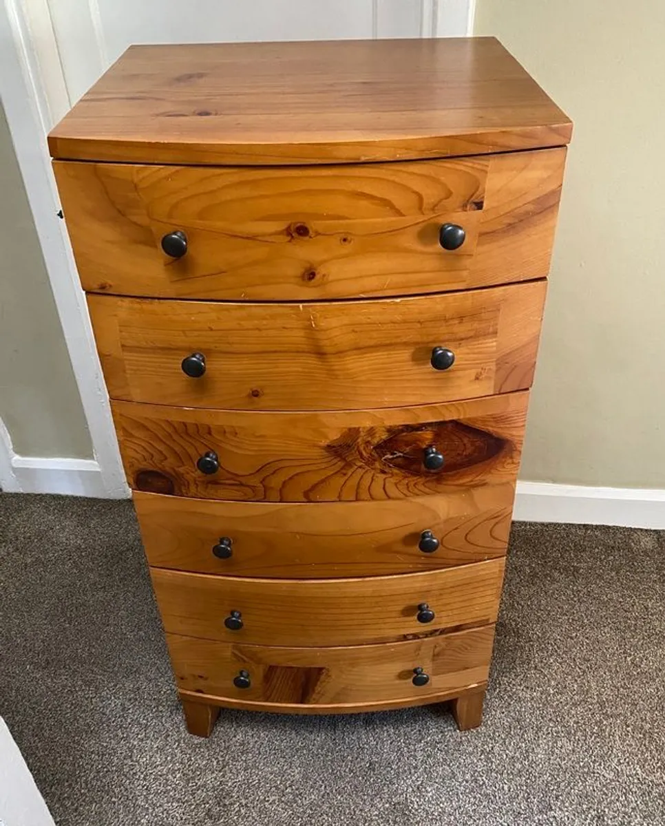 Tall Boy Chest of Drawers - Image 1