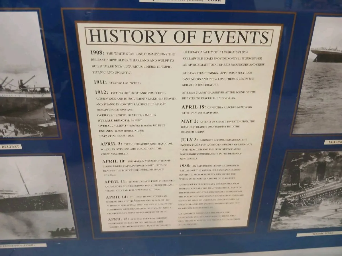 Framed Titanic Poster - Image 2