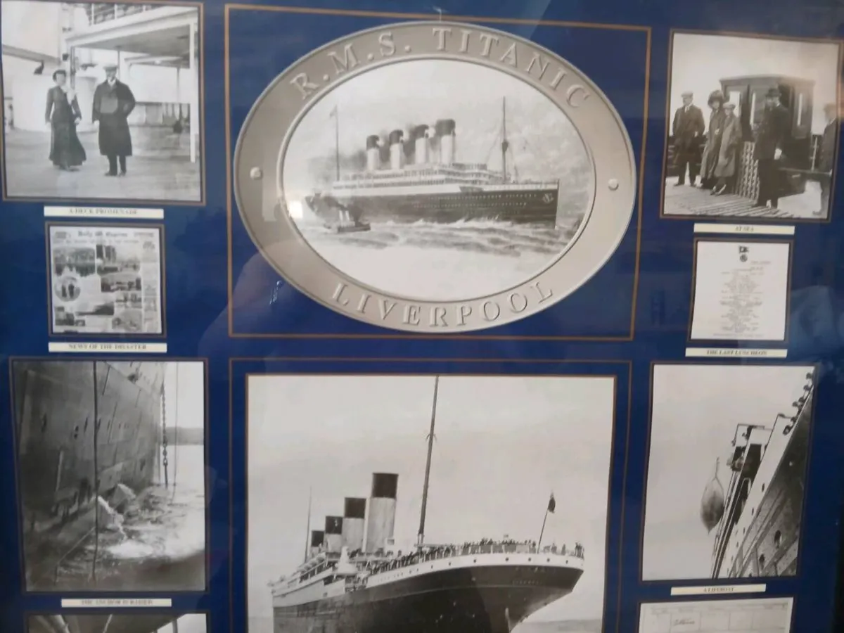 Framed Titanic Poster - Image 3