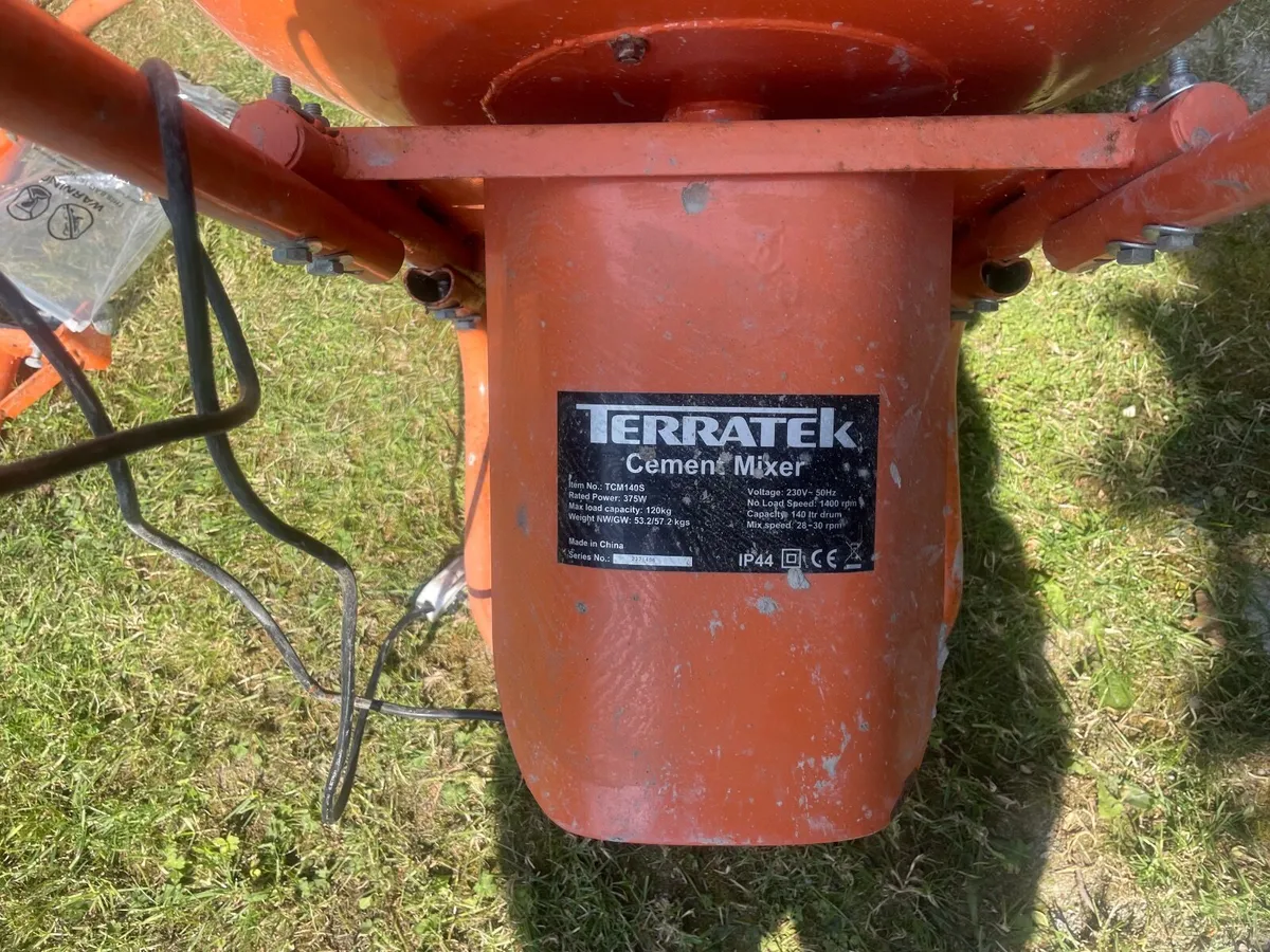 Electric Cement mixer - Image 1